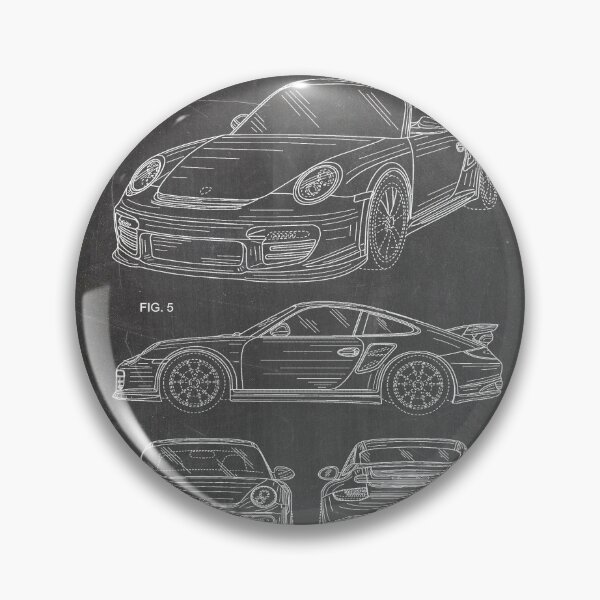 Item preview, Porsche 911 Patent - 911 Carrera Art - Black Chalkboard designed and sold by patentpress.