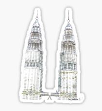 Twin Towers Sticker