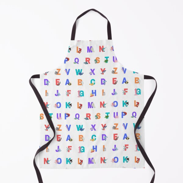 Item preview, Alphabet sea animals cute and colorful designed and sold by CherieTree.