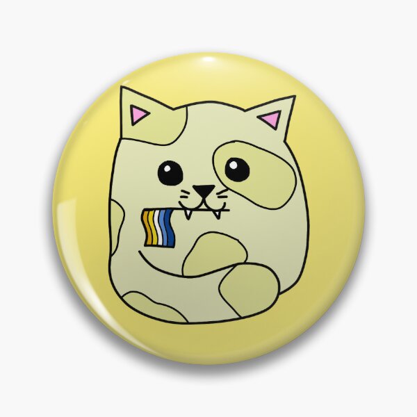 Item preview, aroace pride flag cat designed and sold by alisadesigns.