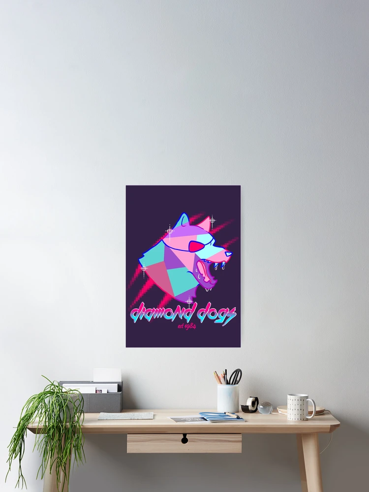 Thumbnail 2 of 3, Poster, Diamond Dogs designed and sold by RuiShi.