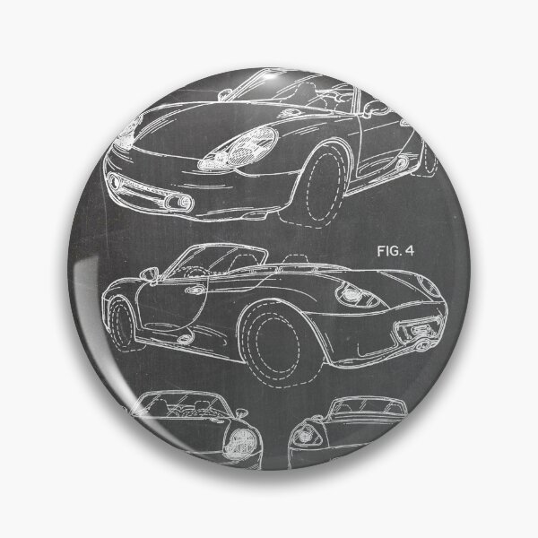 Item preview, Porsche Patent - 911 Carrera Art - Black Chalkboard designed and sold by patentpress.