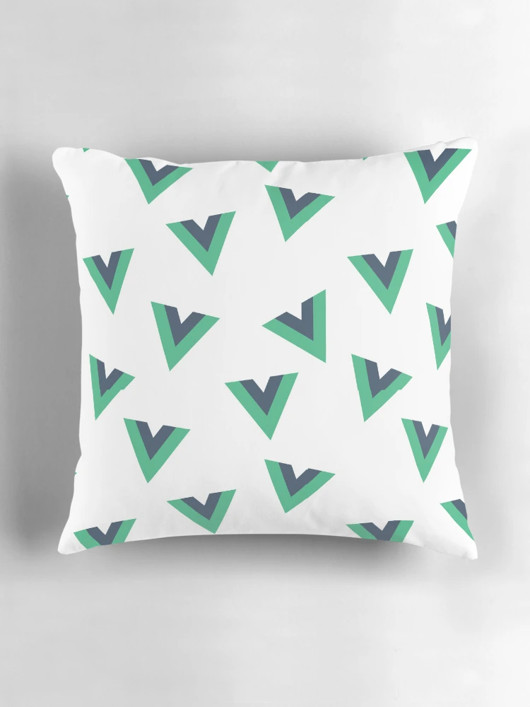 Thumbnail 3 of 4, Pillow, VueJS In Random designed and sold by webdev27.