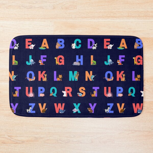 Item preview, Alphabet animals cute and colorful designed and sold by CherieTree.