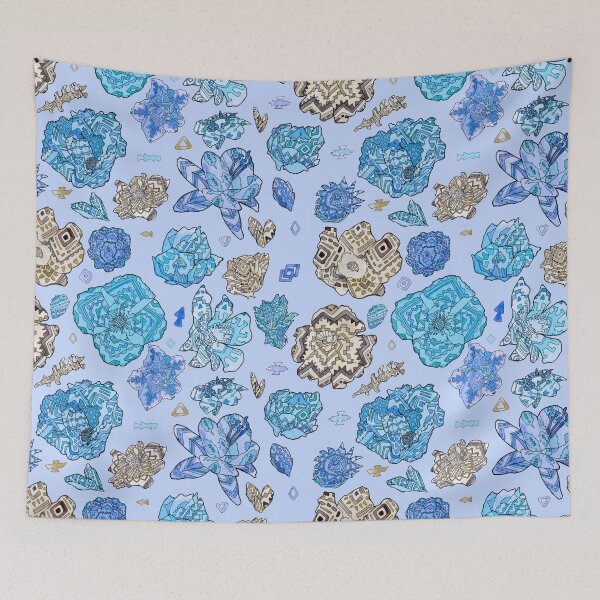 Item preview, Graphic Geometric Flowers designed and sold by MariaOglesbyArt.