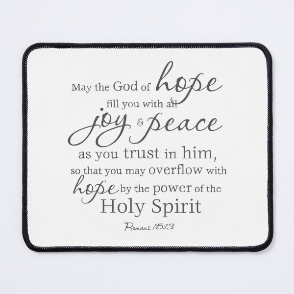 Item preview, Romans 15 13 May the God of Hope Fill You With All Joy and Peace designed and sold by teenugs.