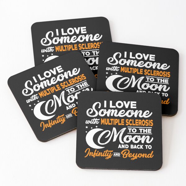 Item preview, Multiple Sclerosis Awareness I Love Someone With Multiple Sclerosis To The Moon  designed and sold by OtiliaNikolaus.