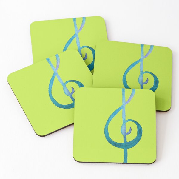 Item preview, Treble-Clef White  designed and sold by FrankHendersoh.