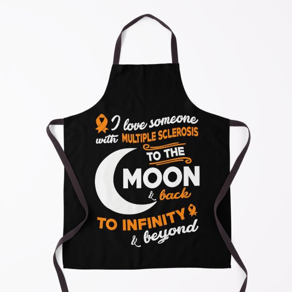 Item preview, Multiple Sclerosis Awareness I Love Someone With Multiple Sclerosis To The Moon designed and sold by OtiliaNikolaus.