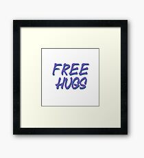 free hugs Framed Print