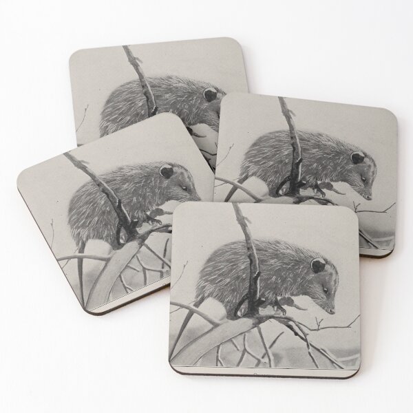 Artikelvorschau, Weinlese-Opossum, Illustration entworfen und verkauft von red-mode.