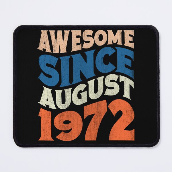 Item preview, Awesome Since August 1972 T-shirt designed and sold by KGN CREATIVITY.