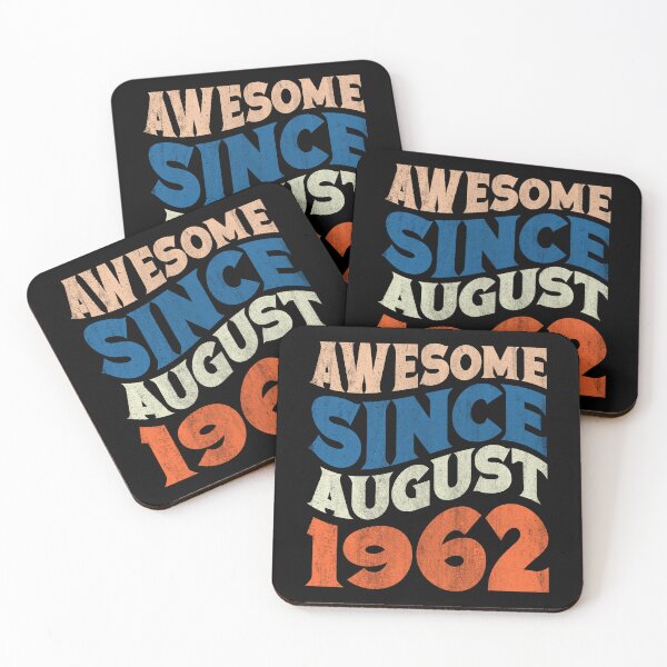 Item preview, Awesome Since August 1962 T-shirt  designed and sold by KGN  CREATIVITY.