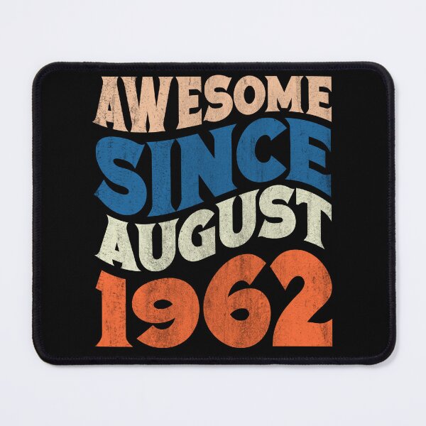 Item preview, Awesome Since August 1962 T-shirt designed and sold by KGN CREATIVITY.