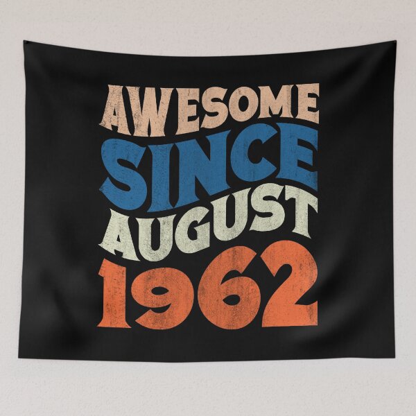 Item preview, Awesome Since August 1962 T-shirt  designed and sold by KGN  CREATIVITY.