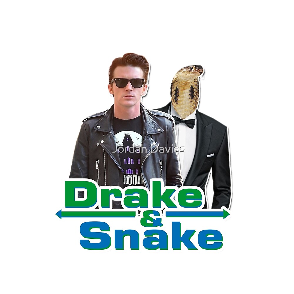 Drake And Snake Drake And Josh Meme By Jordan Davies Redbubble