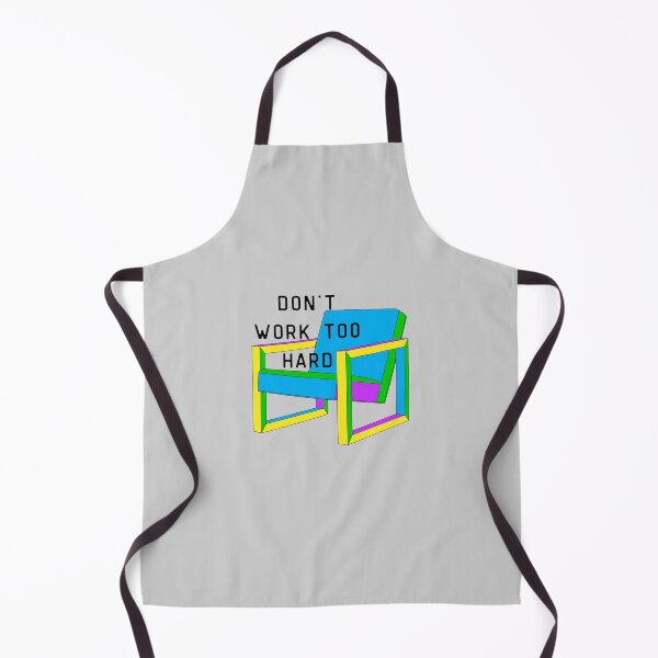 Item preview, Don't Work Too Hard Neon Armchair designed and sold by Pink Ribbon.