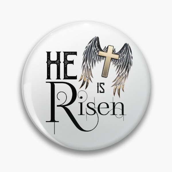 Artikelvorschau, Er ist auferstanden (Yahuscha Yeshua) – christliches Vers-T-Shirt entworfen und verkauft von Narrow-Path.