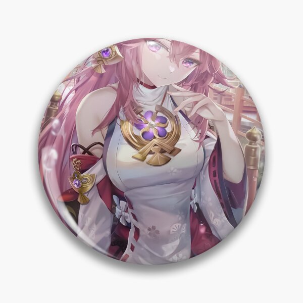 Item preview, Yae Miko Genshin Impact Anime Fanart designed and sold by Antoniotiffani.