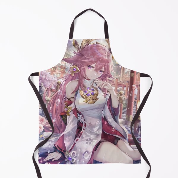 Item preview, Yae Miko Genshin Impact Anime Fanart designed and sold by Antoniotiffani.