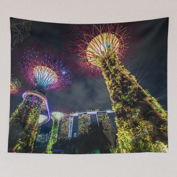 Item preview, Marina Bay Sands Flowers by the Bay designed and sold by LukeDavidPhoto.