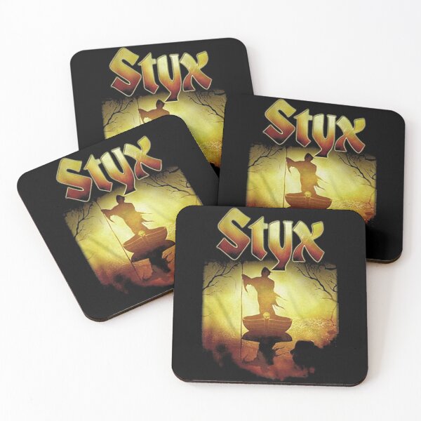 Item preview, Styx 1972 American Rock Band Creepy Ferry Darkness in Light designed and sold by TanishaFelt.