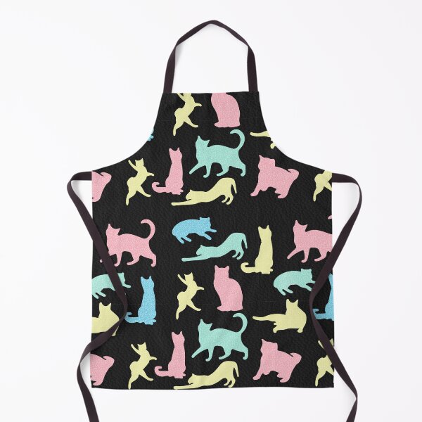 Item preview, Pastel cat pattern designed and sold by EnigmaKiwi.