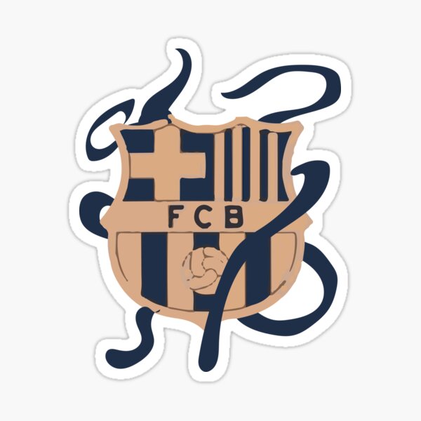 "BARCA" Sticker for Sale by BaSeArt21 Redbubble
