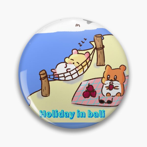 Item preview, Hamster | Hamster Lover - Holiday in bali designed and sold by FennyWijayaMomo.
