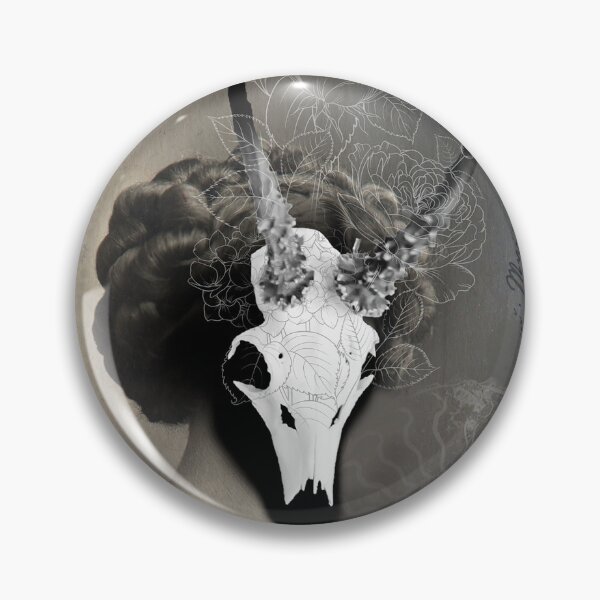Item preview, Lady Wendigo Horned Goddess designed and sold by sandpaperdaisy.