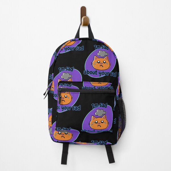 Item preview, I'm Sad About Your Sad Purple Oval designed and sold by ScottClar95063.