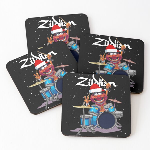 Item preview, Christmas-Zildjian Muppet Animal Drummer designed and sold by Evie-MaeWard.