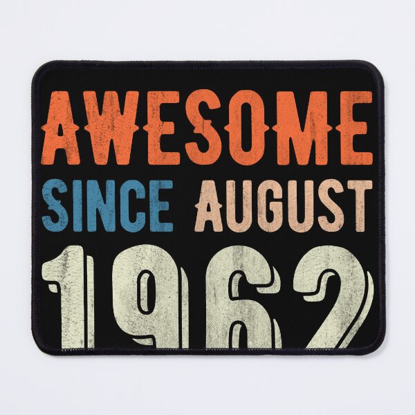 Item preview, Awesome Since August 1962 T-shirt designed and sold by KGN CREATIVITY.