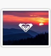 Roxy Sunset Sticker