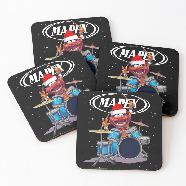 Item preview, Christmas-Muppet Animal Drummer designed and sold by Evie-MaeWard.