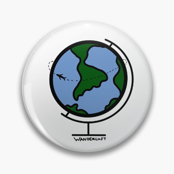 Item preview, wanderlust globe designed and sold by Shayna Robertson.