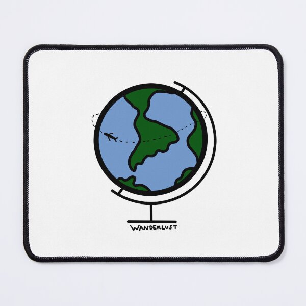 Item preview, wanderlust globe designed and sold by Shayna Robertson.