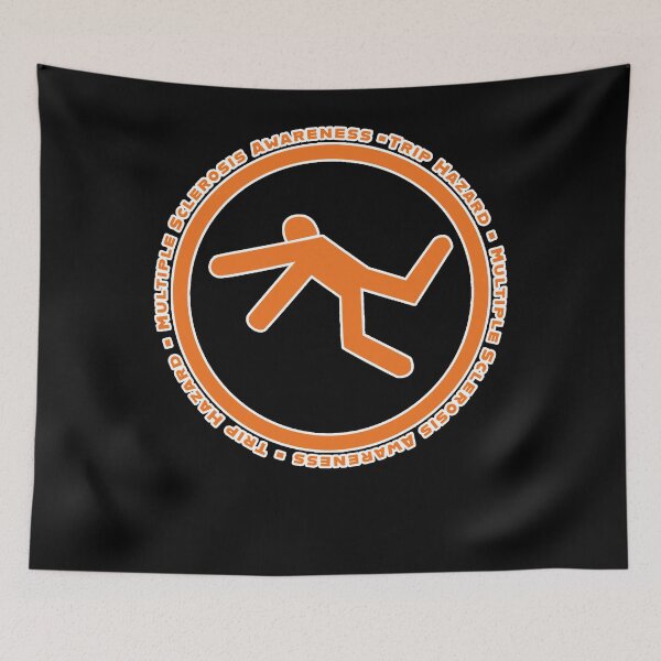 Item preview, Multiple Sclerosis Awareness Multiple Sclerosis Awareness - Trip Hazard  designed and sold by OtiliaNikolaus.
