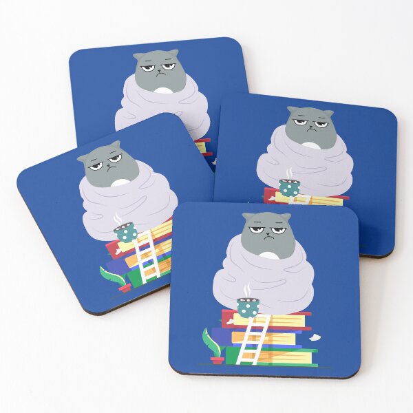 Item preview, Gray the Cozy Cat designed and sold by tmdaliggr.