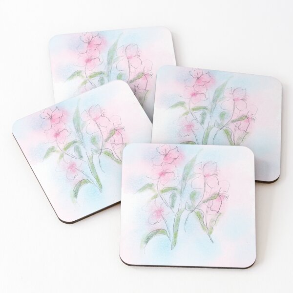 Item preview, Pink flowers in the sky designed and sold by yianling.