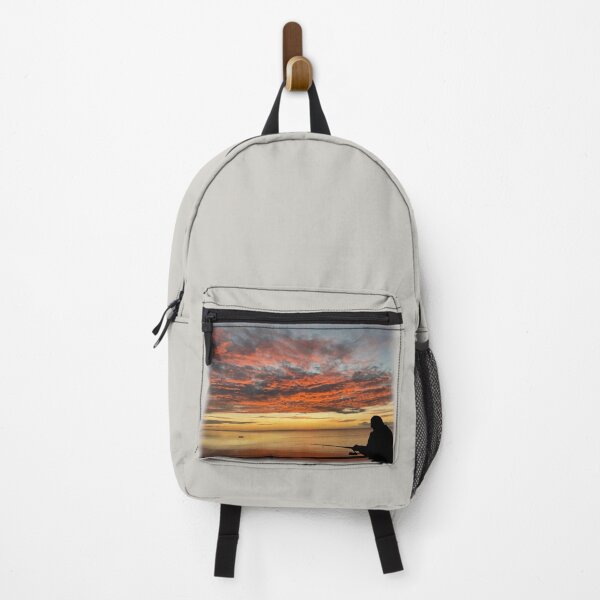 Item preview, Fishing at sunrise at Ardrossan jetty designed and sold by indiafrankk.