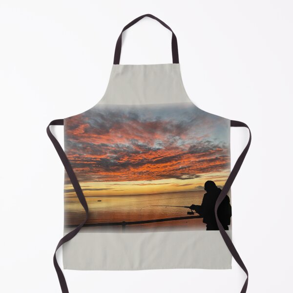 Item preview, Fishing at sunrise at Ardrossan jetty designed and sold by indiafrankk.