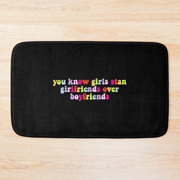 Item preview, Boys World Girlfriends Lyric Sticker Sticker designed and sold by Welve36tea.