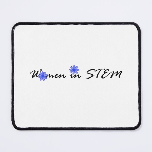 Artikelvorschau, Frauen in STEM-Blumen - Blau entworfen und verkauft von ECKDesign.