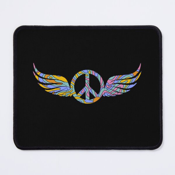 Item preview, Psychedelic Winged Peace Symbol designed and sold by everything4eva.