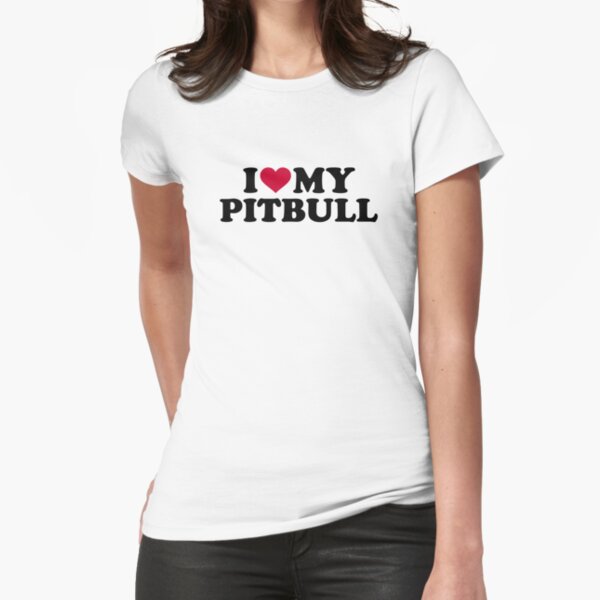 Item preview, I love my Pitbull designed and sold by Designzz.