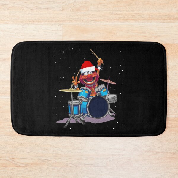 Item preview, Christmas Muppet Animal Drummer designed and sold by Evie-MaeWard.