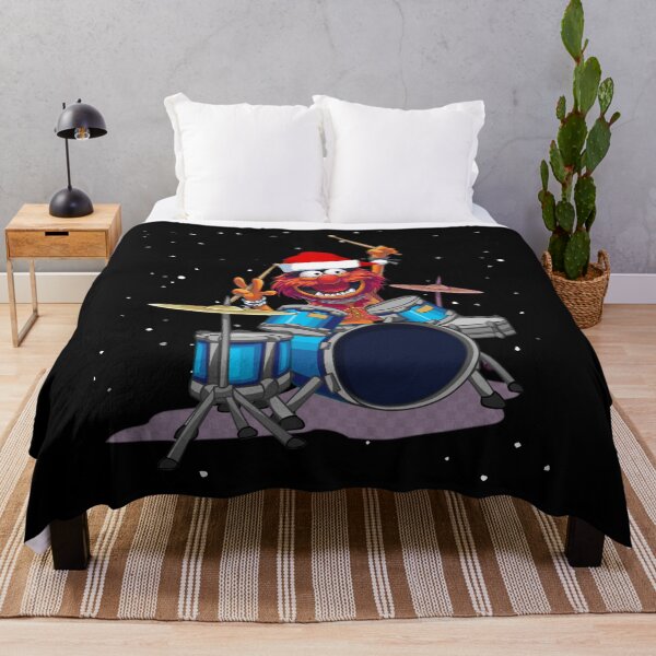 Item preview, Christmas Muppet Animal Drummer designed and sold by Evie-MaeWard.
