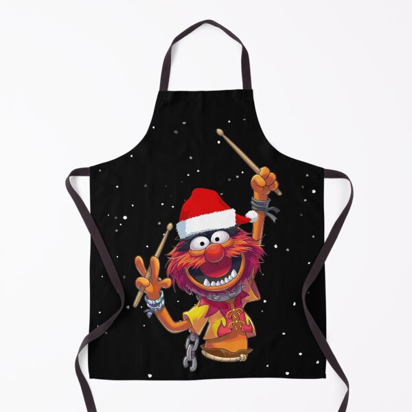 Item preview, Christmas Muppet Animal Drummer designed and sold by Evie-MaeWard.