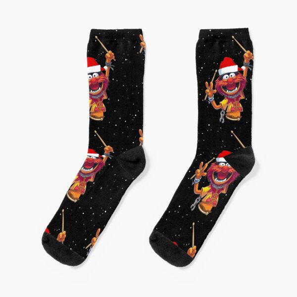 Vista previa del artículo con la obra «Baterista de animales Muppet de Navidad», diseñado y vendido por Evie-MaeWard.